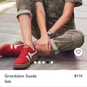 Gola Grandslam Suede, Cherry Color women's tennis shoes, never worn